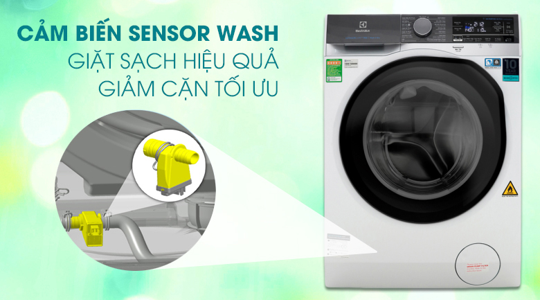 Máy giặt Electrolux cảm biến Sensor wash