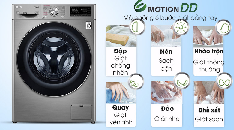 máy giặt LG 6 Motion DD