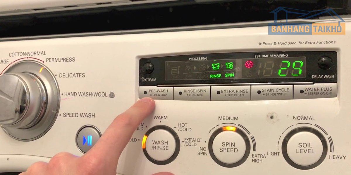 máy giặt LG báo lỗi CL 4