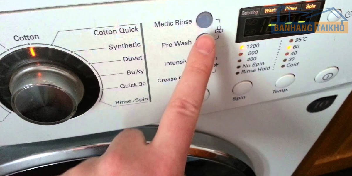 máy giặt LG không lên nguồn 1