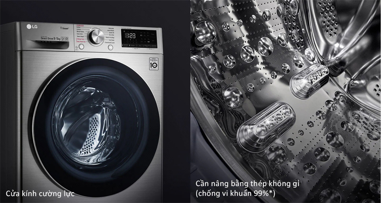 Máy giặt sấy LG độ bền cao