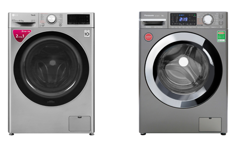 So sánh máy giặt LG và Panasonic